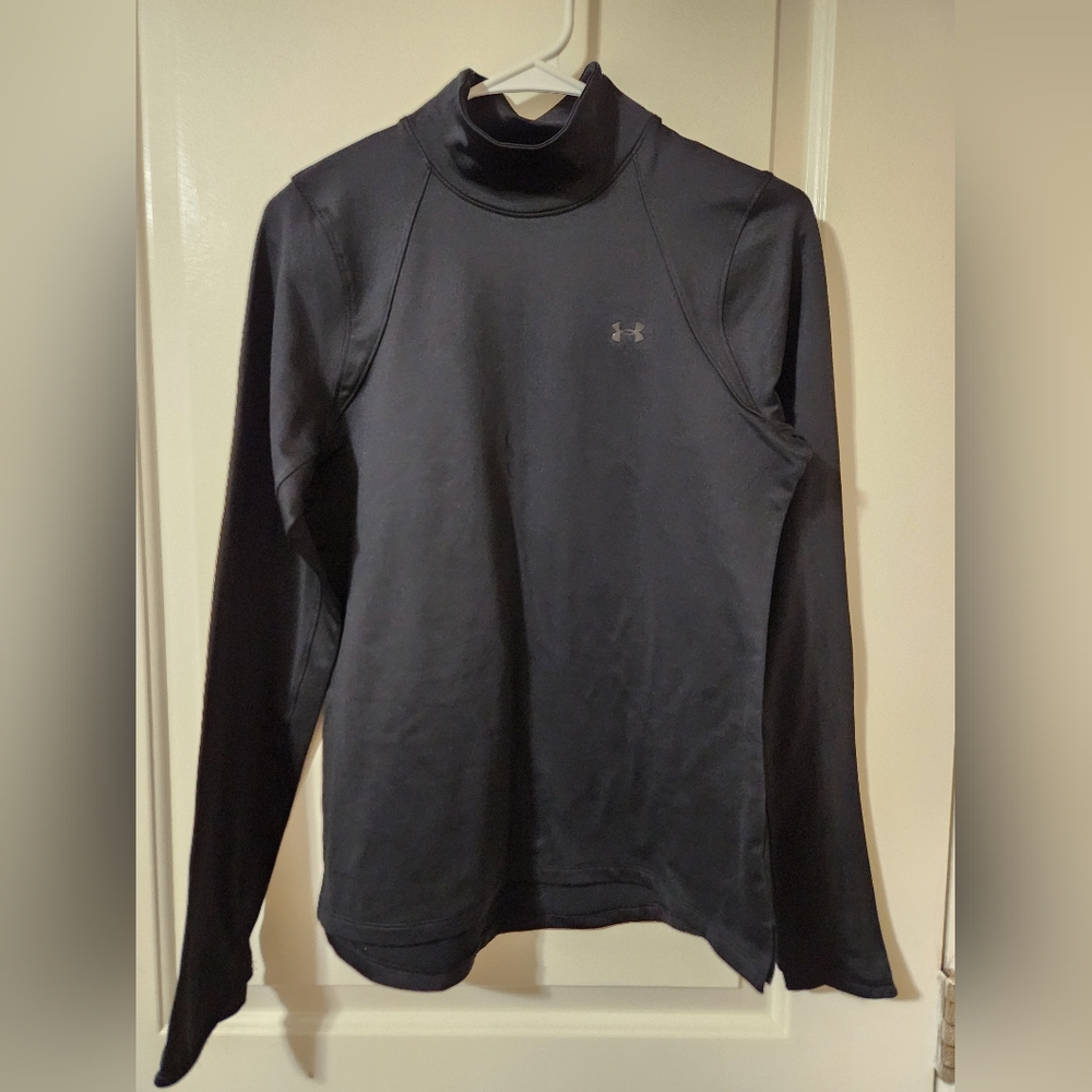 Under Armor Black Cold Gear Long Sleeve Top